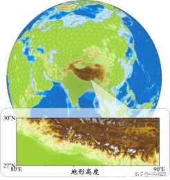 中國科大利用全球變解析度模式在公里尺度揭示青藏高原夏季水迴圈特徵