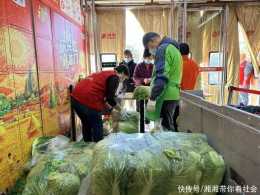 京城商超開賣冬儲大白菜，價格比去年更實惠