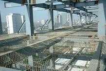 鋼結構工程施工現場安全防護措施之水平安全網