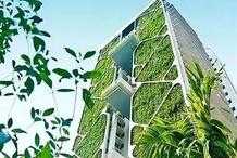超高層建築的垂直綠化空間打造