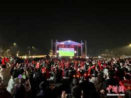 韓世界盃街頭助威聚集2.6萬人 市政府：無事故發生