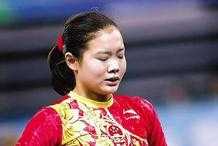 “體操皇后”程菲退役後胖到200斤，32歲仍單身，網友：不自律