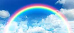 彩虹為什麼看上去是弧形的？