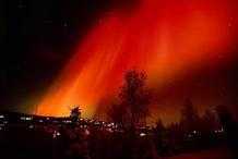 浙江舟山夜空變“血紅色”，讓人害怕，是自然現象還是災難前兆？