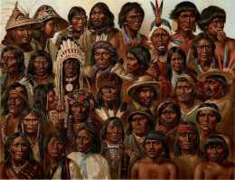 膚色定義人種-美洲原住民